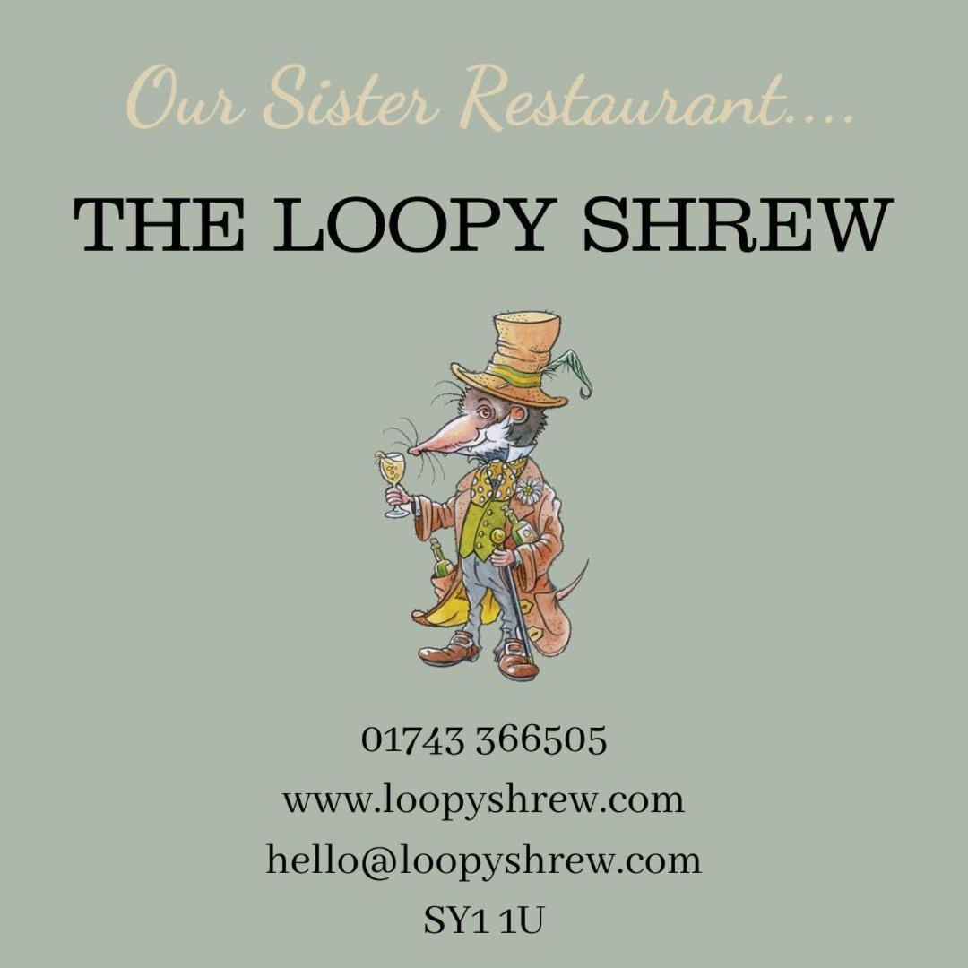 Bed and Breakfast Darwin'S Townhouse Шрусбери Экстерьер фото The Loopy Shrew logo