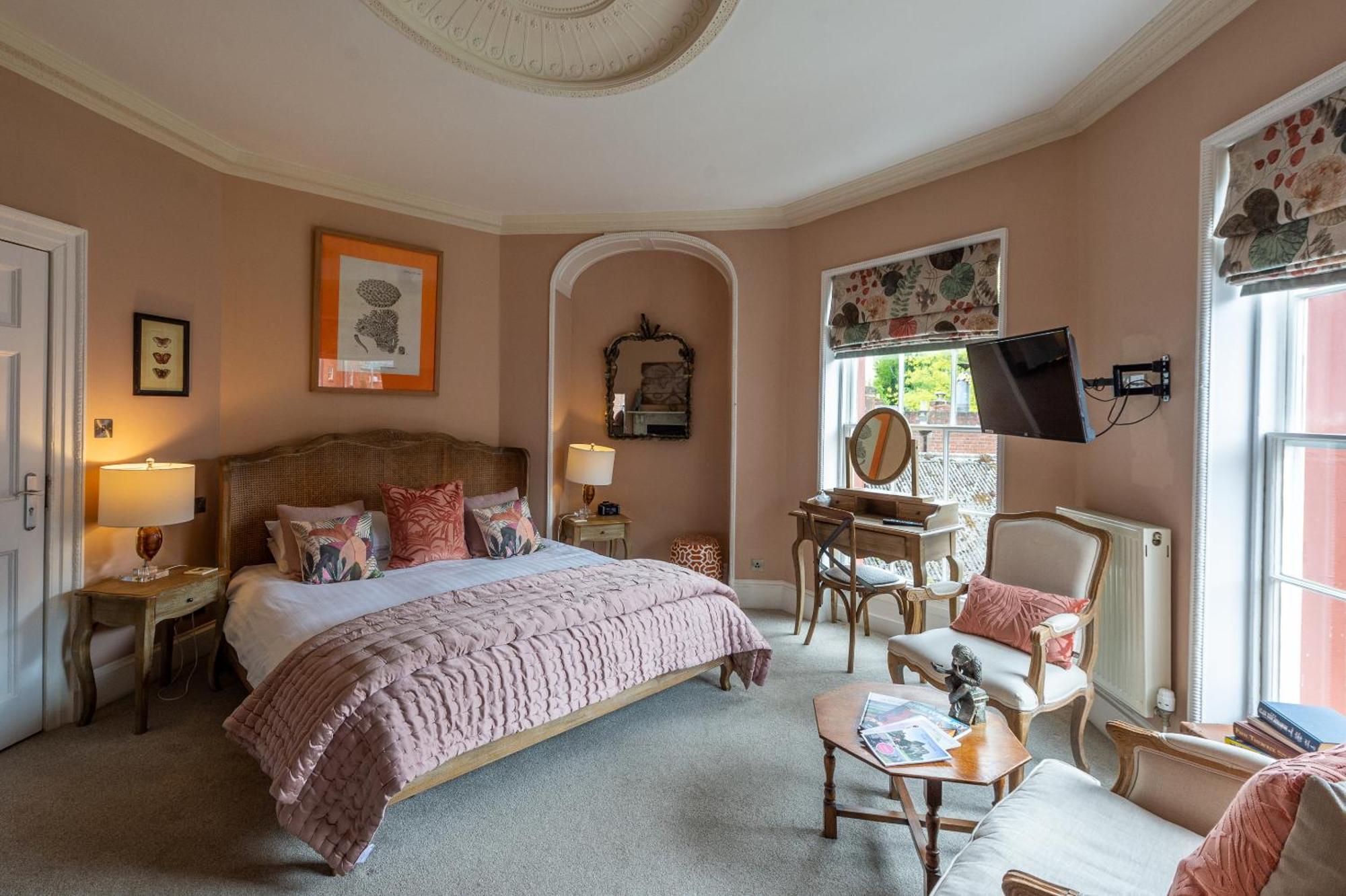Bed and Breakfast Darwin'S Townhouse Шрусбери Номер фото A bedroom at the hotel